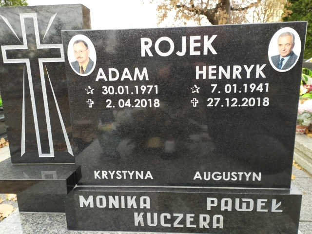 Henryk Rojek 1941 Rybnik Popielów - Grobonet - Wyszukiwarka osób pochowanych