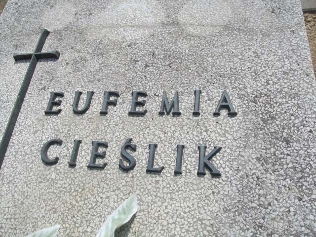 Eufemia Cieślik 1925 Rybnik Popielów - Grobonet - Wyszukiwarka osób pochowanych