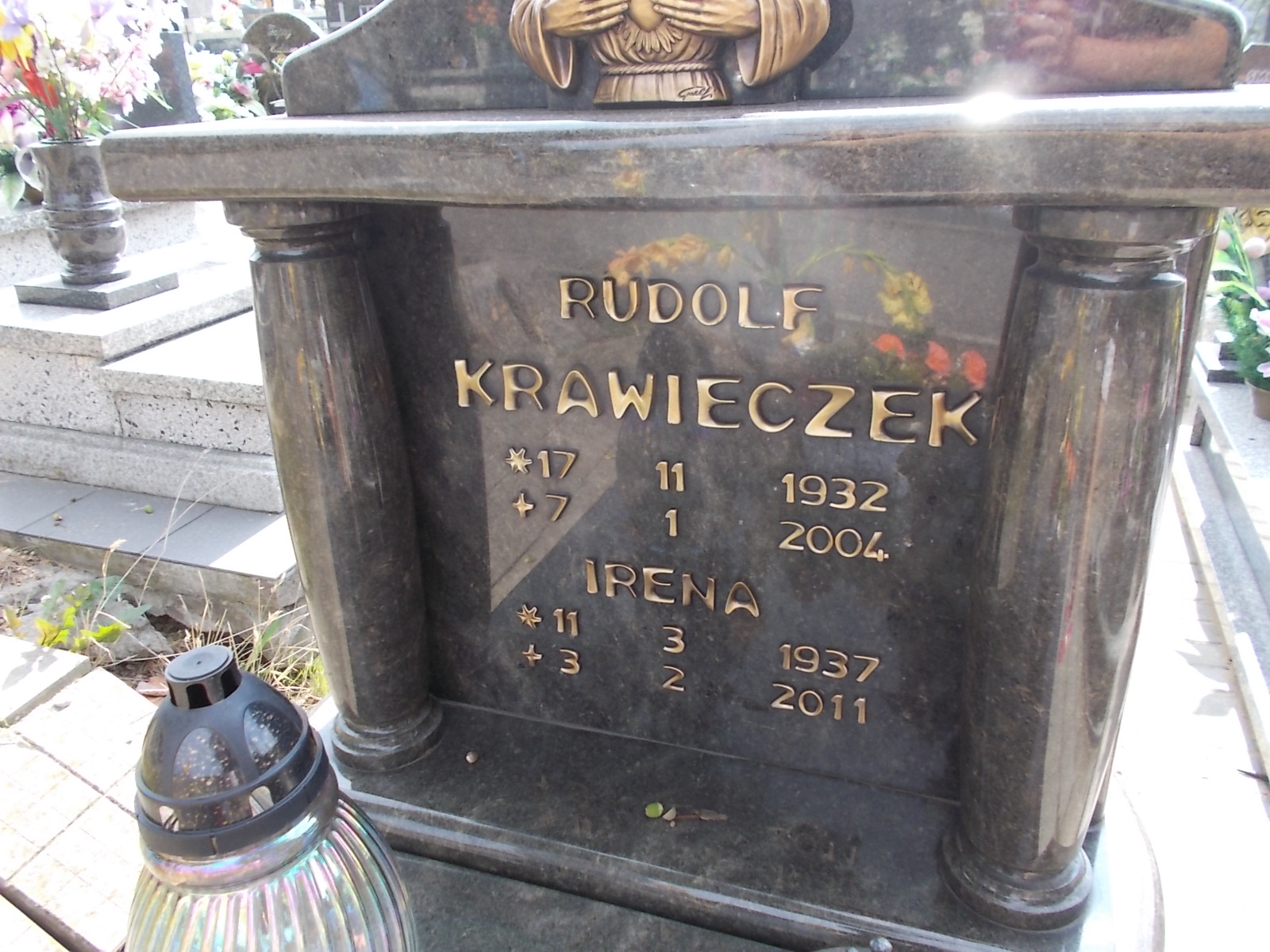 Rudolf Krawieczek 1932 Rybnik Popielów - Grobonet - Wyszukiwarka osób pochowanych