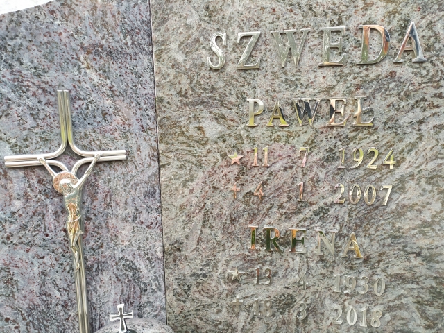 Grób Paweł  Szweda 