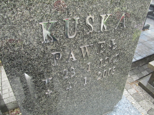 Paweł Kuśka 1942 Rybnik Popielów - Grobonet - Wyszukiwarka osób pochowanych