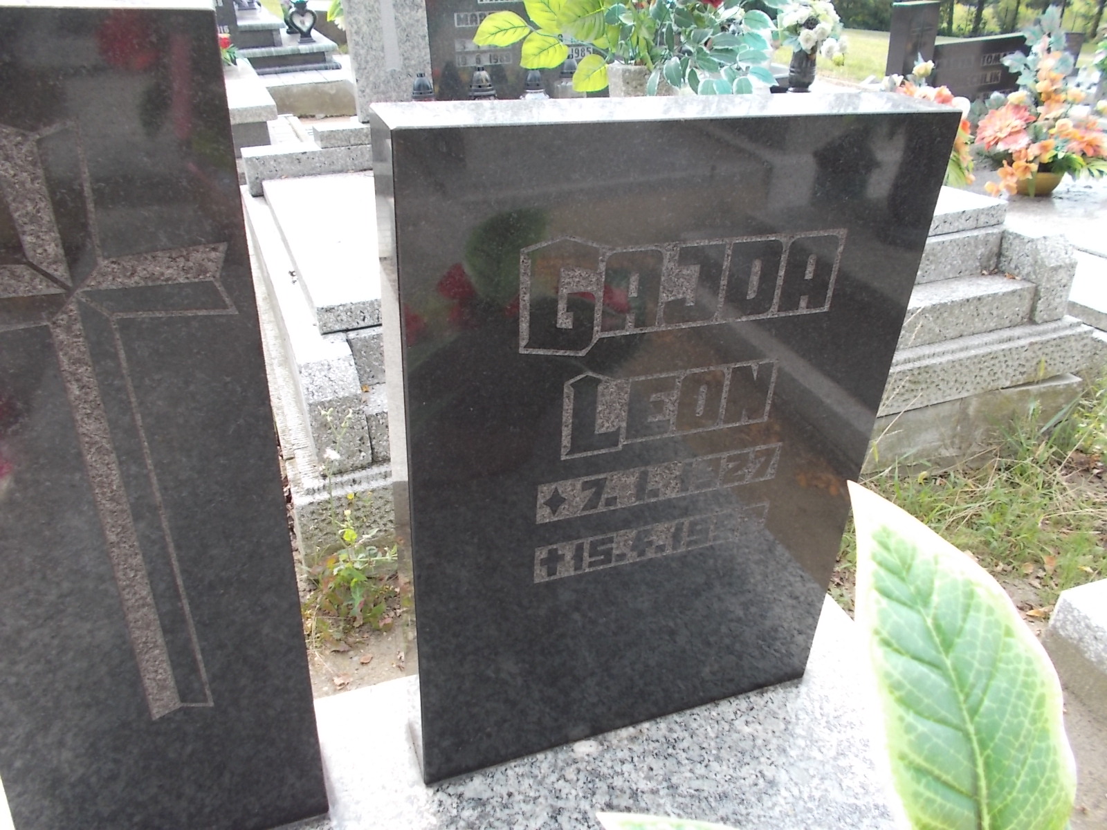 Leon Gajda 1927 Rybnik Popielów - Grobonet - Wyszukiwarka osób pochowanych