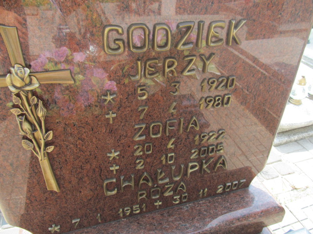 Róża Chałupka  1951 Rybnik Popielów - Grobonet - Wyszukiwarka osób pochowanych